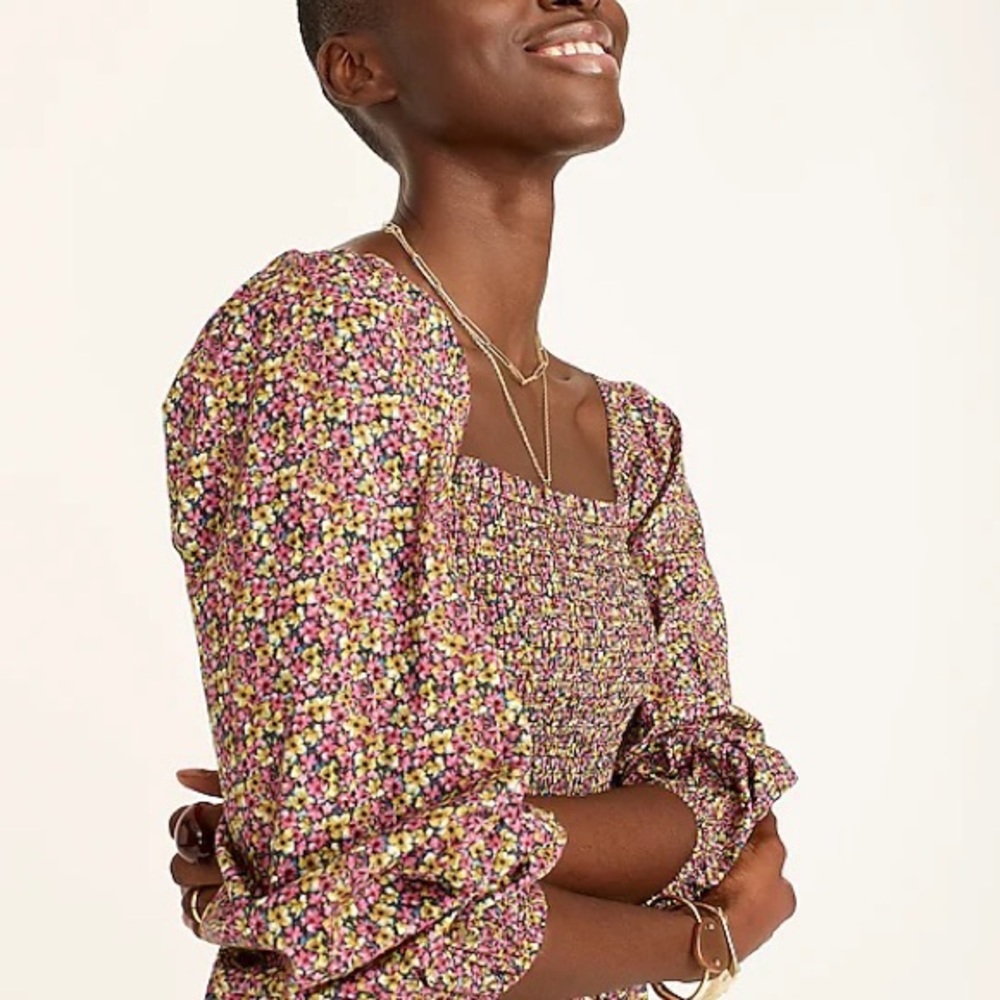 Organic cotton daydream dress in Liberty® Busy Izzy - Picture 7 of 11